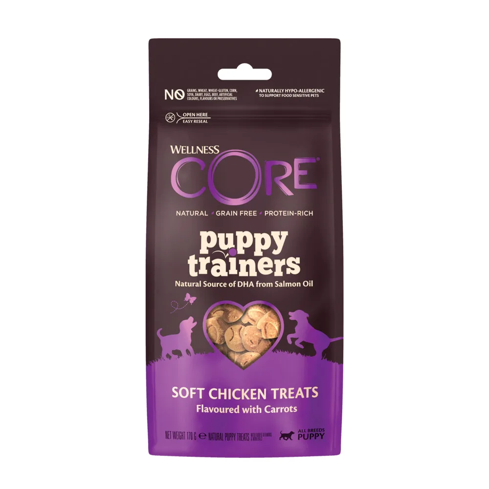 Puppy Trainers Kip - Wortel 170 gr van Wellness Core – productfoto