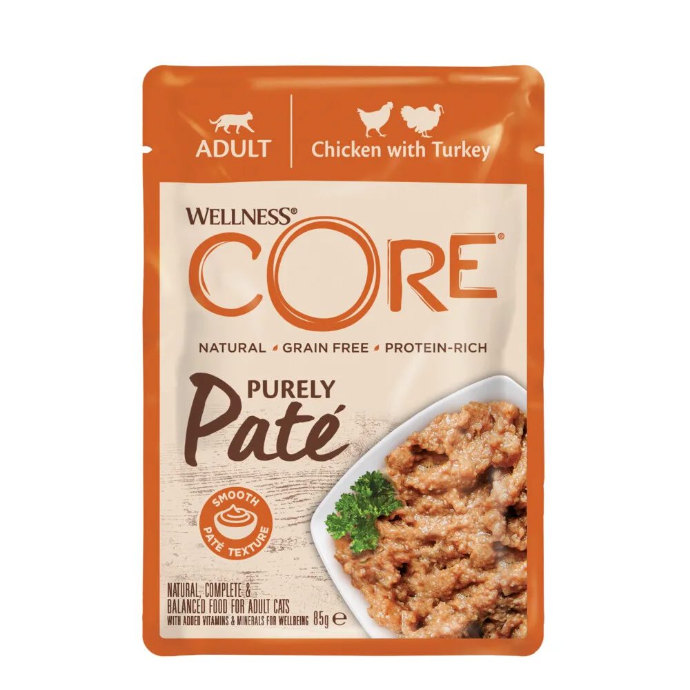 Purely Pate Chicken & Turkey 85 gr by Wellness Core – product photo