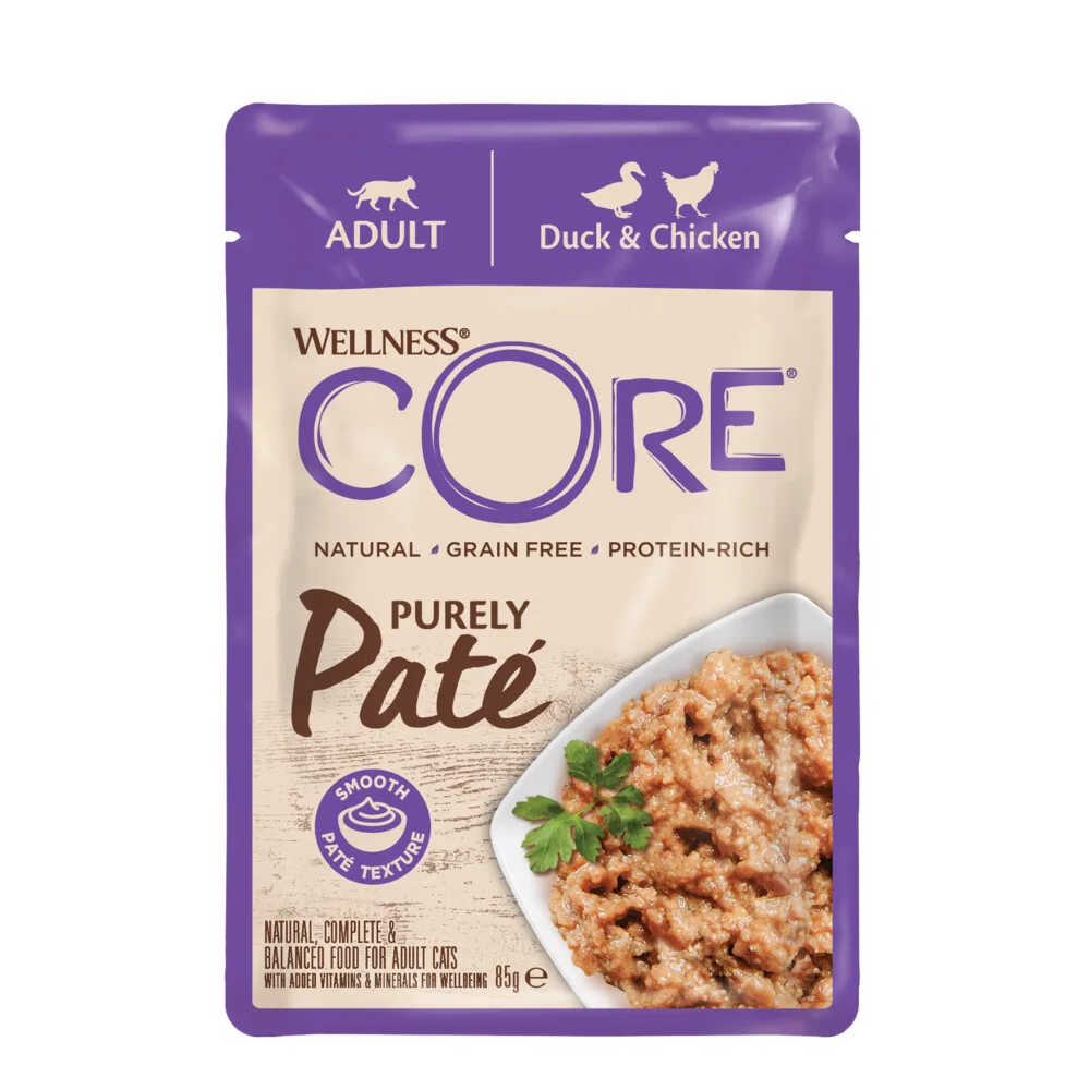 Purely Pate Duck & Chicken 85 gr by Wellness Core – product photo