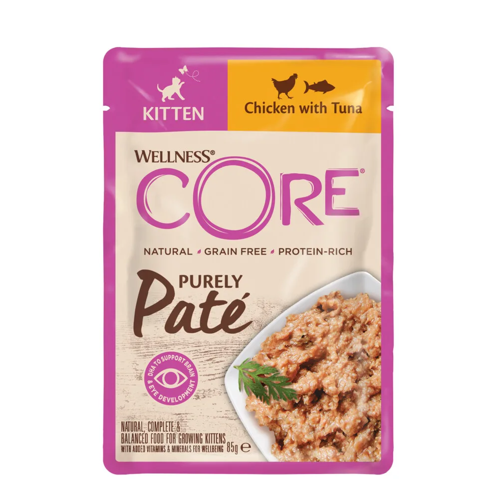Purely Pate Kitten Chicken 85 gr by Wellness Core – product photo