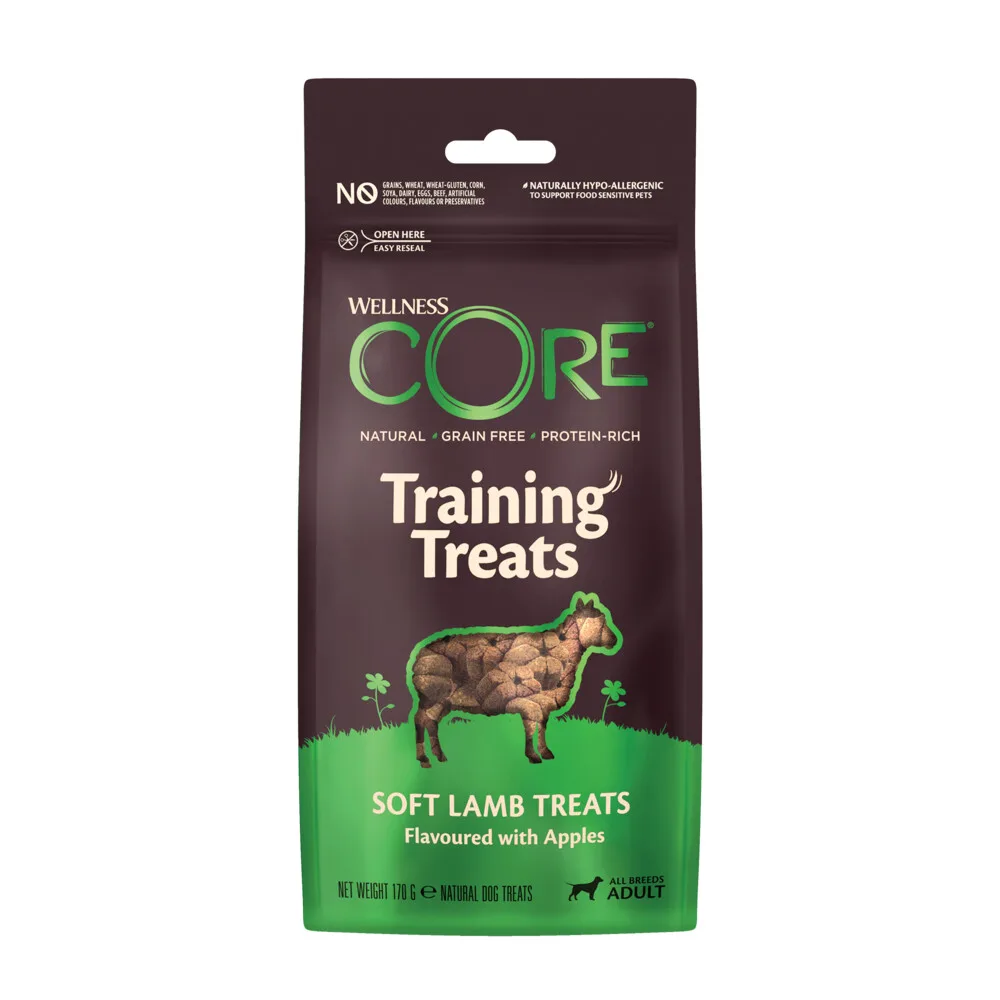 Trainingssnack Lam - Appel 170 gr van Wellness Core – productfoto