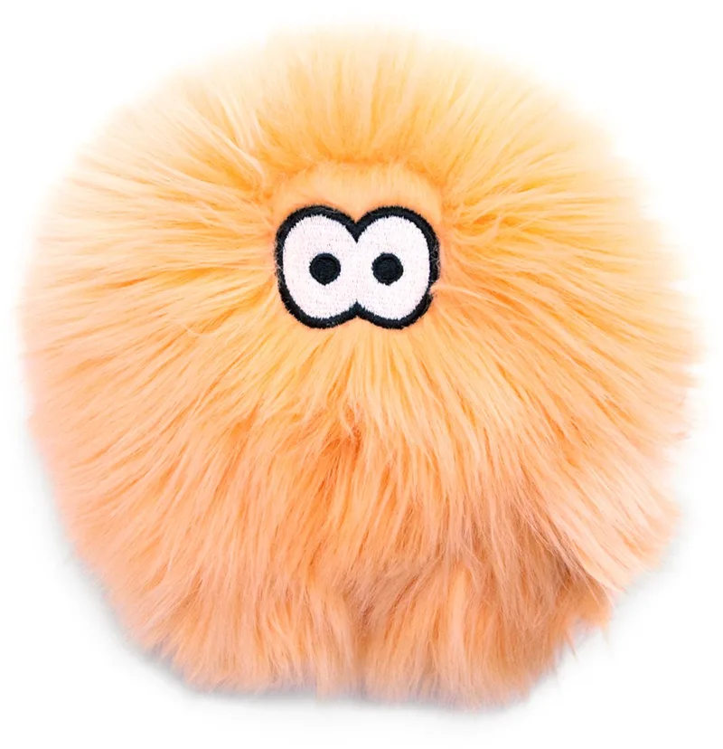 Rowdies® – Duurzaam Pluche Hondenspeelgoed met Pieper – Erik Melon – 15 cm von West Paw in Orange – Produktfoto