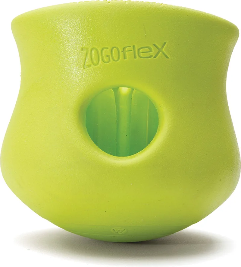 Toppl Zogoflex - Sterk Honden Speelgoed - Slowfeeder - Extra Large - 12 cm von West Paw in Grün – Produktfoto