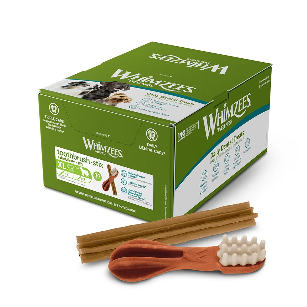 14 stuks Whimzees by Wellness E-Com Stix maat XL hondensnacks van Whimzees – productfoto