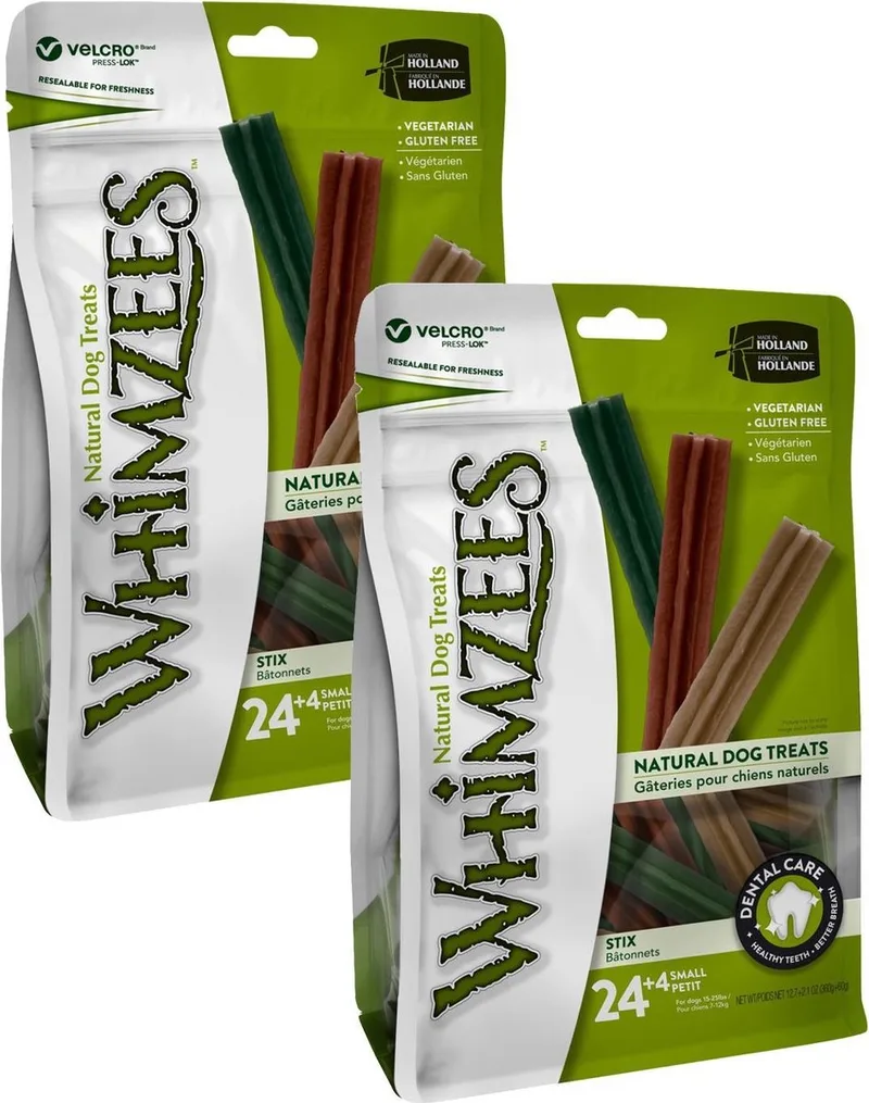 Stix Small - Hondensnacks - 2 x 28X11.9 cm von Whimzees – Produktfoto