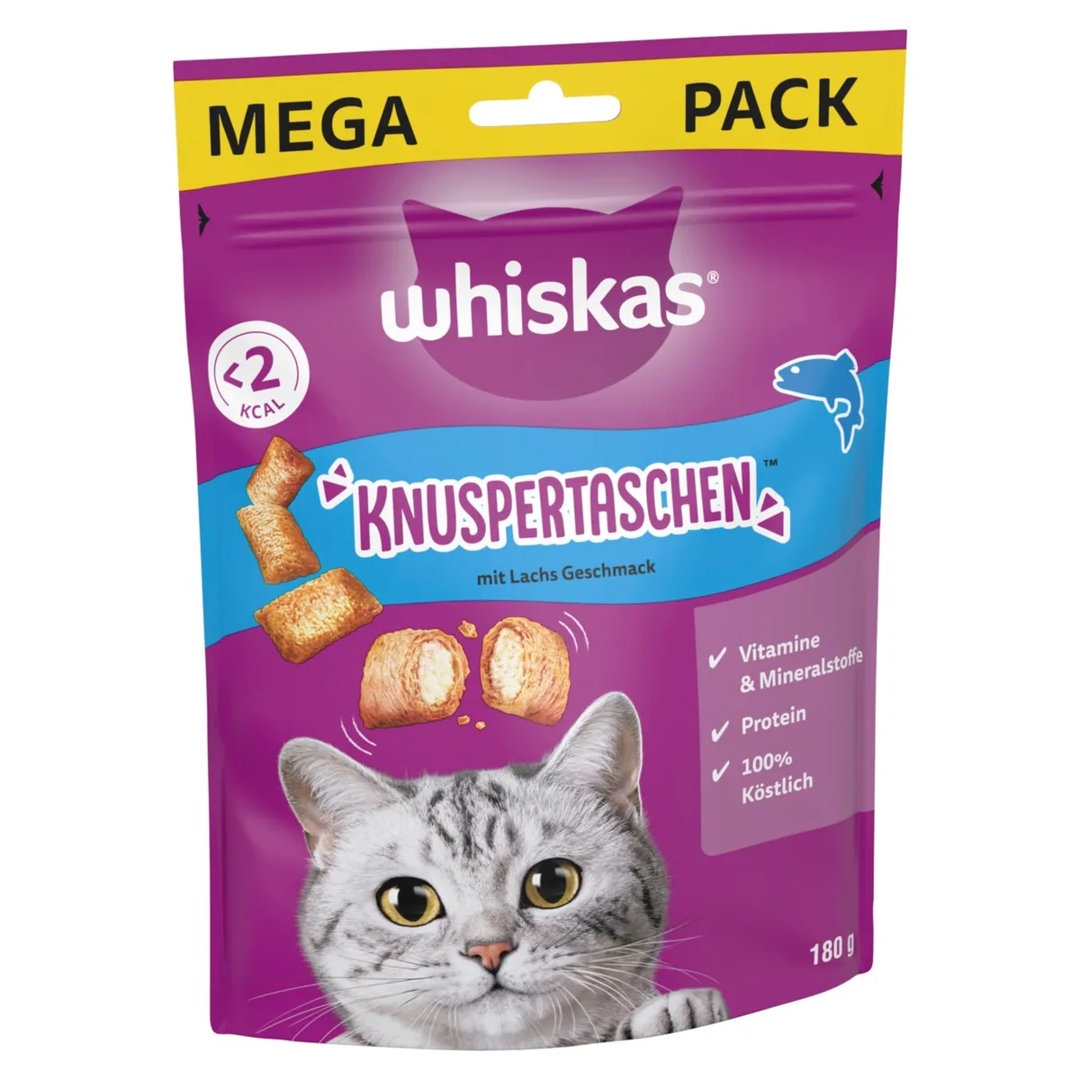 180 g Temptations Zalm Whiskas Kattensnacks by Whiskas – product photo