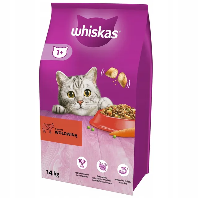 Adult Kat Droogvoer - Rundvlees - Wortel - 14kg