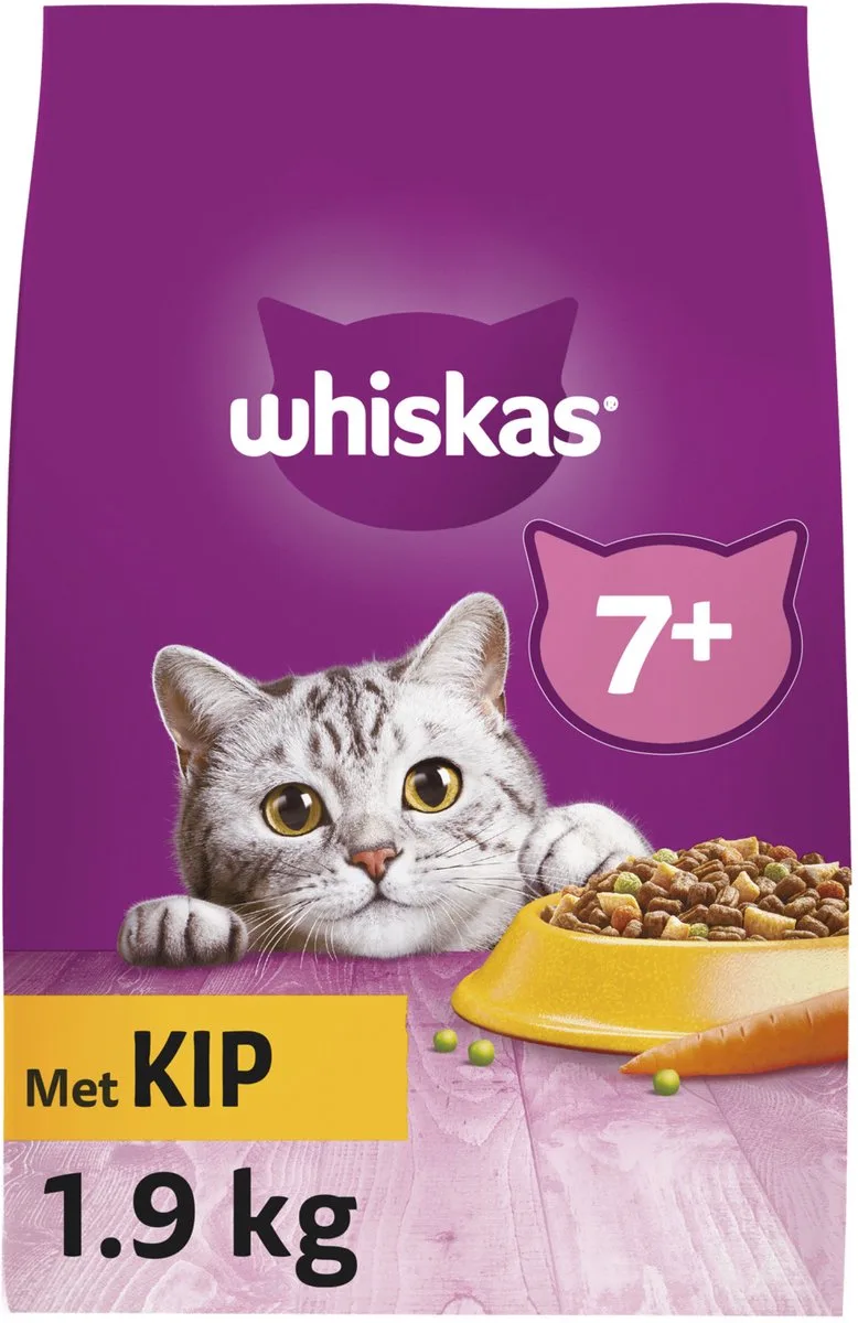 Brokjes Senior Kip - Kattenvoer - 1.9 kg by Whiskas – product photo