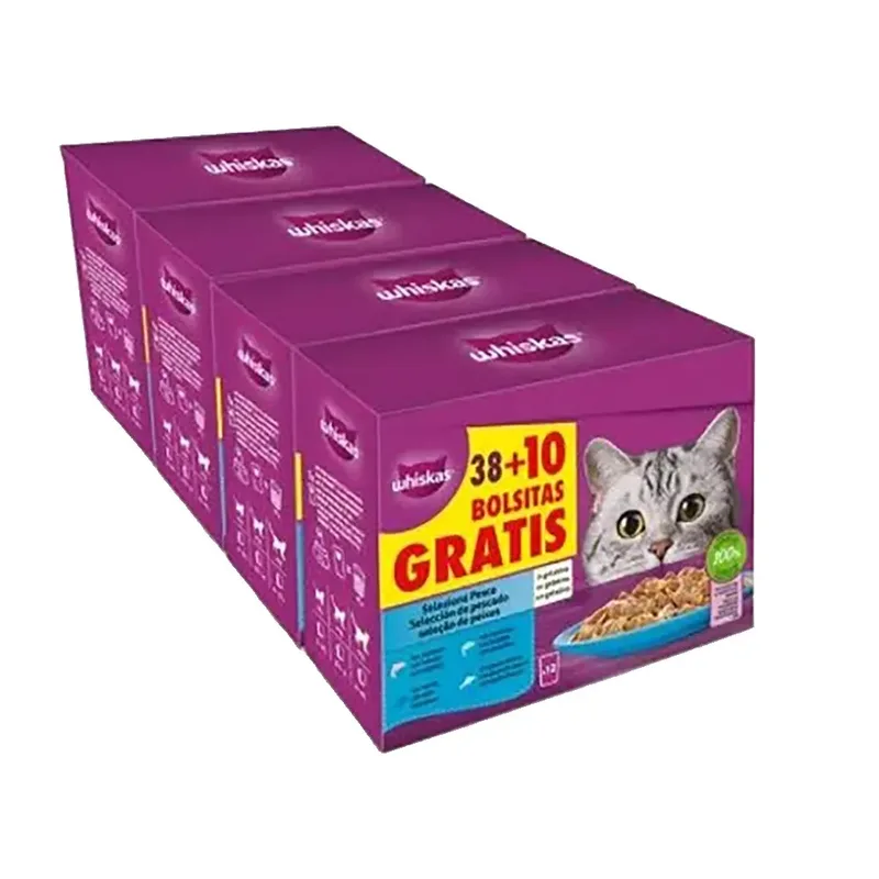 Bulkpack Tastymix Chef Choice 4x12x85g Nassfutter Für Katzen von Whiskas – Produktfoto