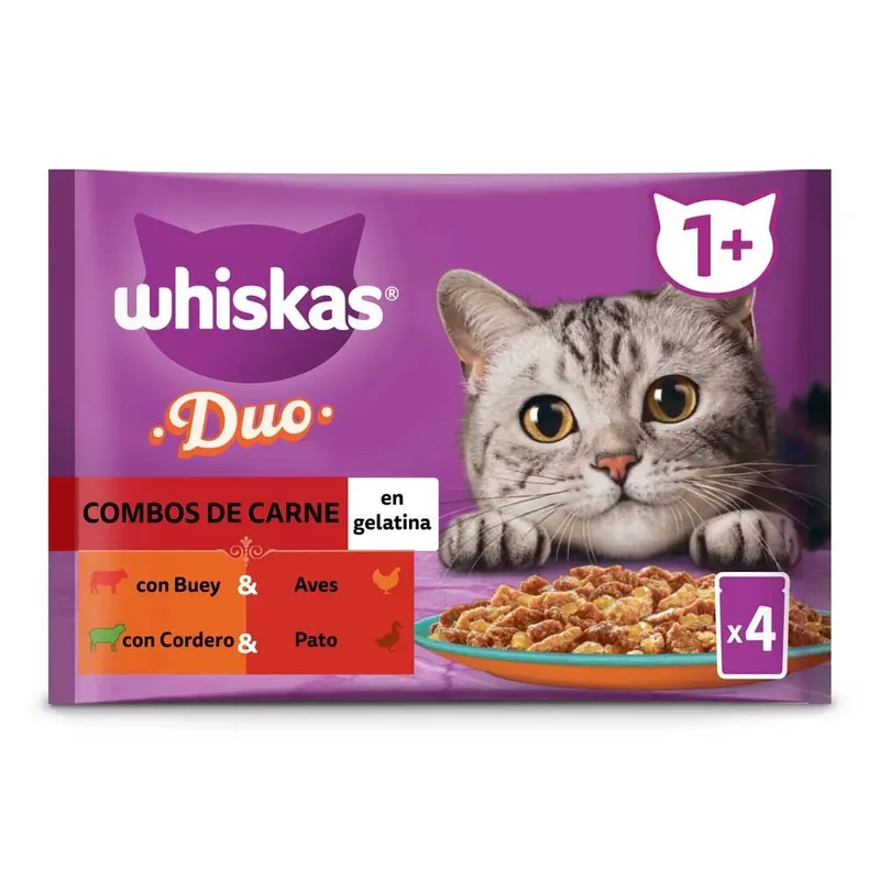 Pâtée Pour Chats Duo 13x4x85g de Whiskas – photo produit