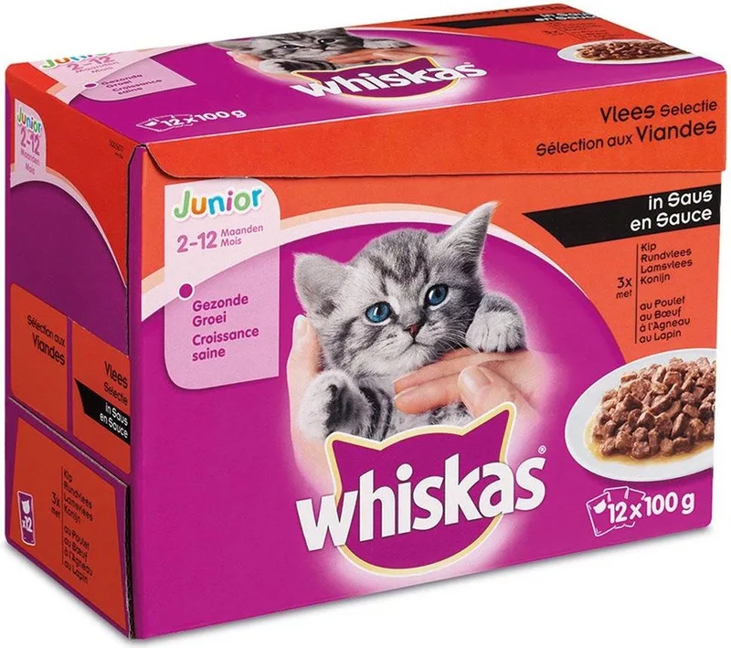 Junior - Vlees in Saus by Whiskas – product photo