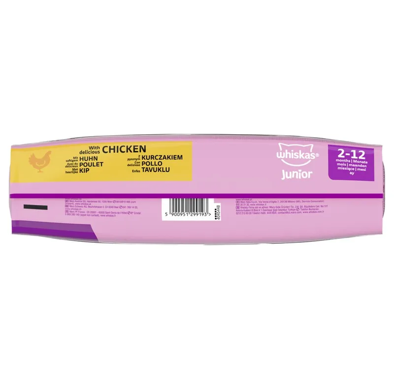 Kattenbrokken - Junior - Kip - zak 7kg by Whiskas – product photo 2 of 2