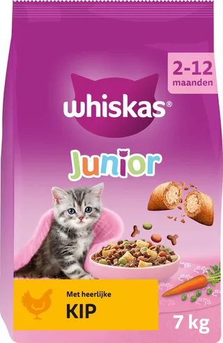 Kattenbrokken - Junior - Kip - zak 7kg by Whiskas – product photo 1 of 2