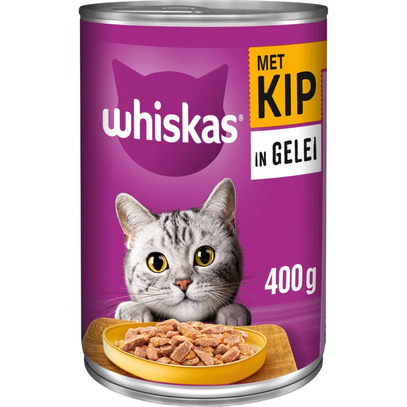 kattenvoer nat adult kip in gelei 400 g by Whiskas – product photo
