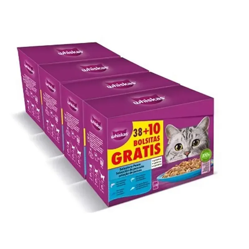 Kattenvoer Vis 38+10x85g von Whiskas – Produktfoto