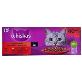 Klassiek Natvoer In Saus Voor Katten 40x85g by Whiskas – product photo 2 of 4