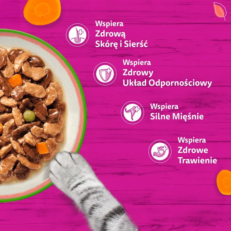 Savoureux Mélange Sélection Du Chef En Sauce Nourriture Humide Pour Chat 40x85g de Whiskas – photo produit 4 sur 5
