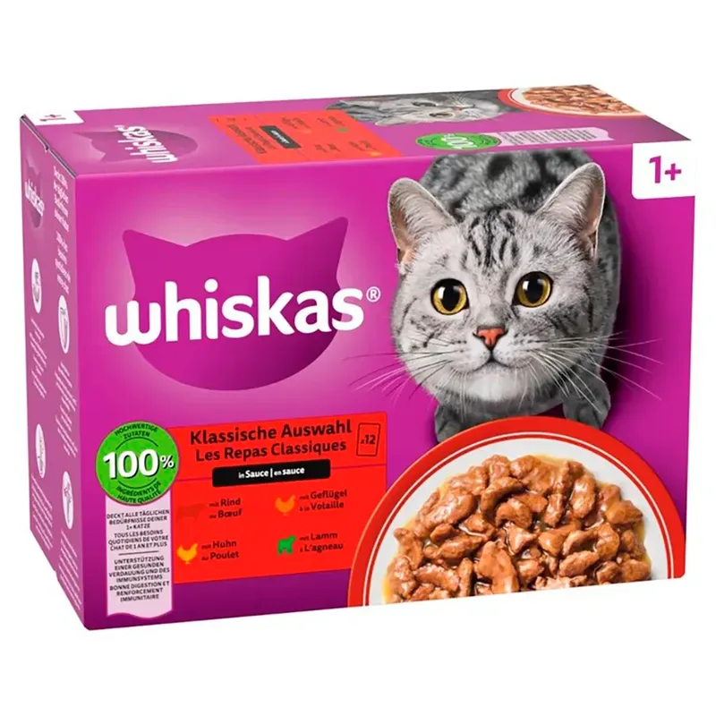 Nat Kattenvoer In Een Zakje de Whiskas – photo produit