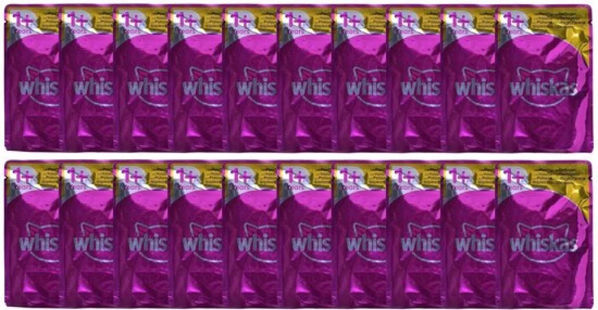 Natvoer - Drankensmaak - 80x85g - Gemakkelijk te Delen van Whiskas – productfoto