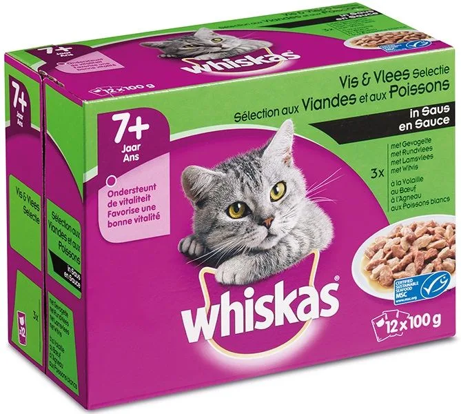 Senior - Mix Selectie in Saus by Whiskas – product photo