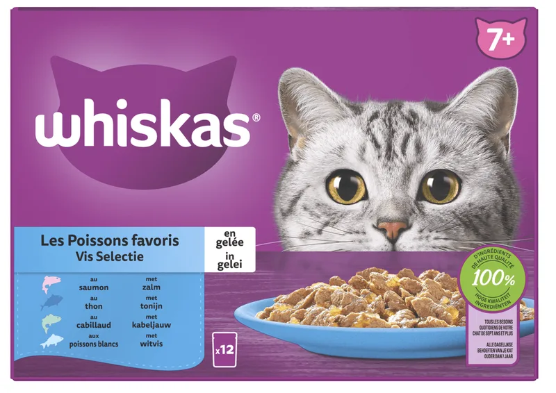 Senior - Vis Selectie in Gelei by Whiskas – product photo