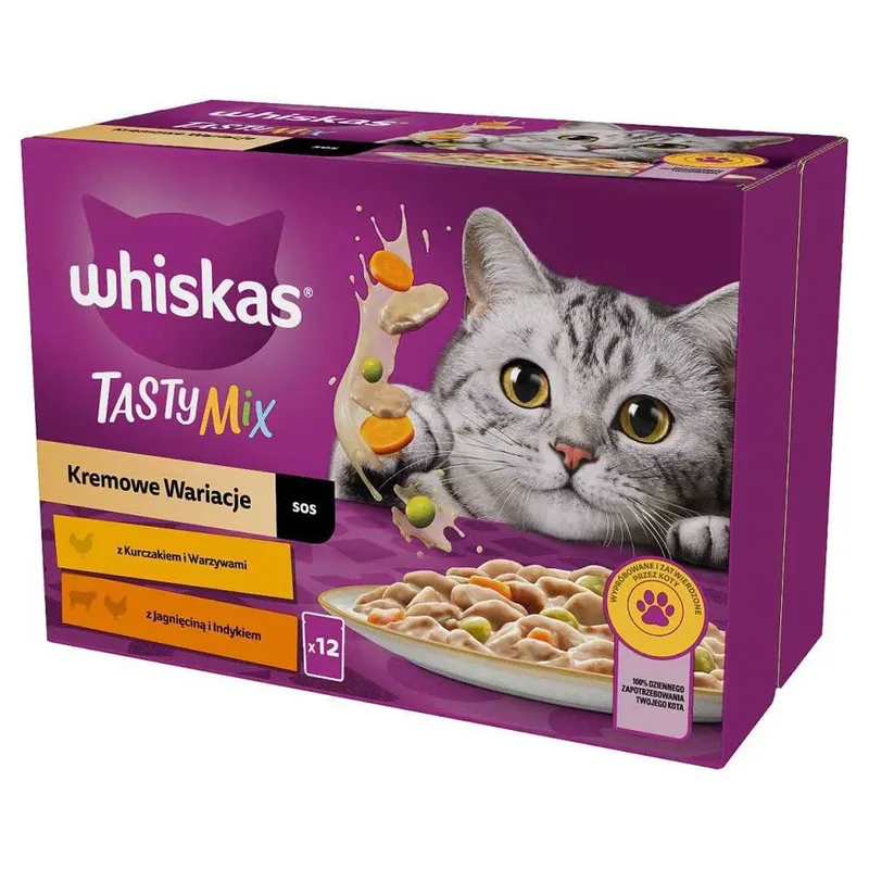 Délicieux Mélange 12x85g Nourriture Humide Pour Chat de Whiskas – photo produit