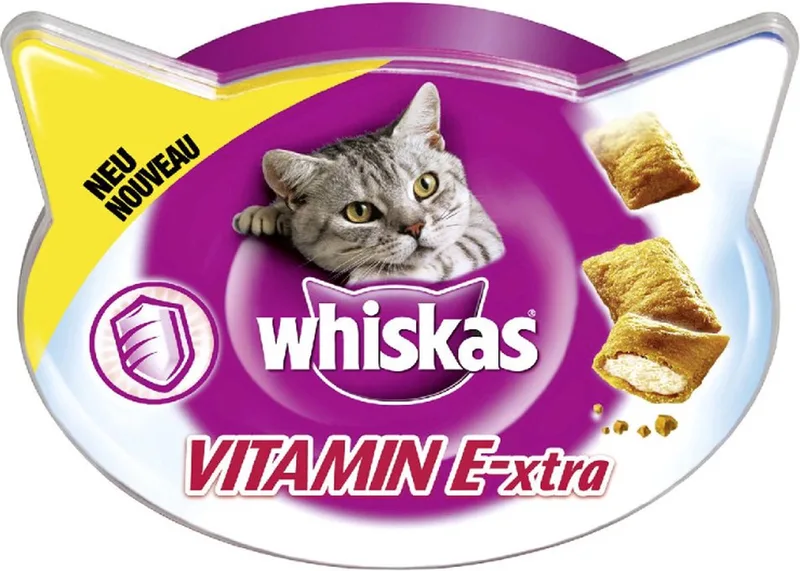 snack - Immunsupport - Vitamine E-xtra - 1x 50gr - Kattenvoer - Snoepjes - Kattensnoepjes - Immuunsysteem - Extra vitaminen by Whiskas – product photo