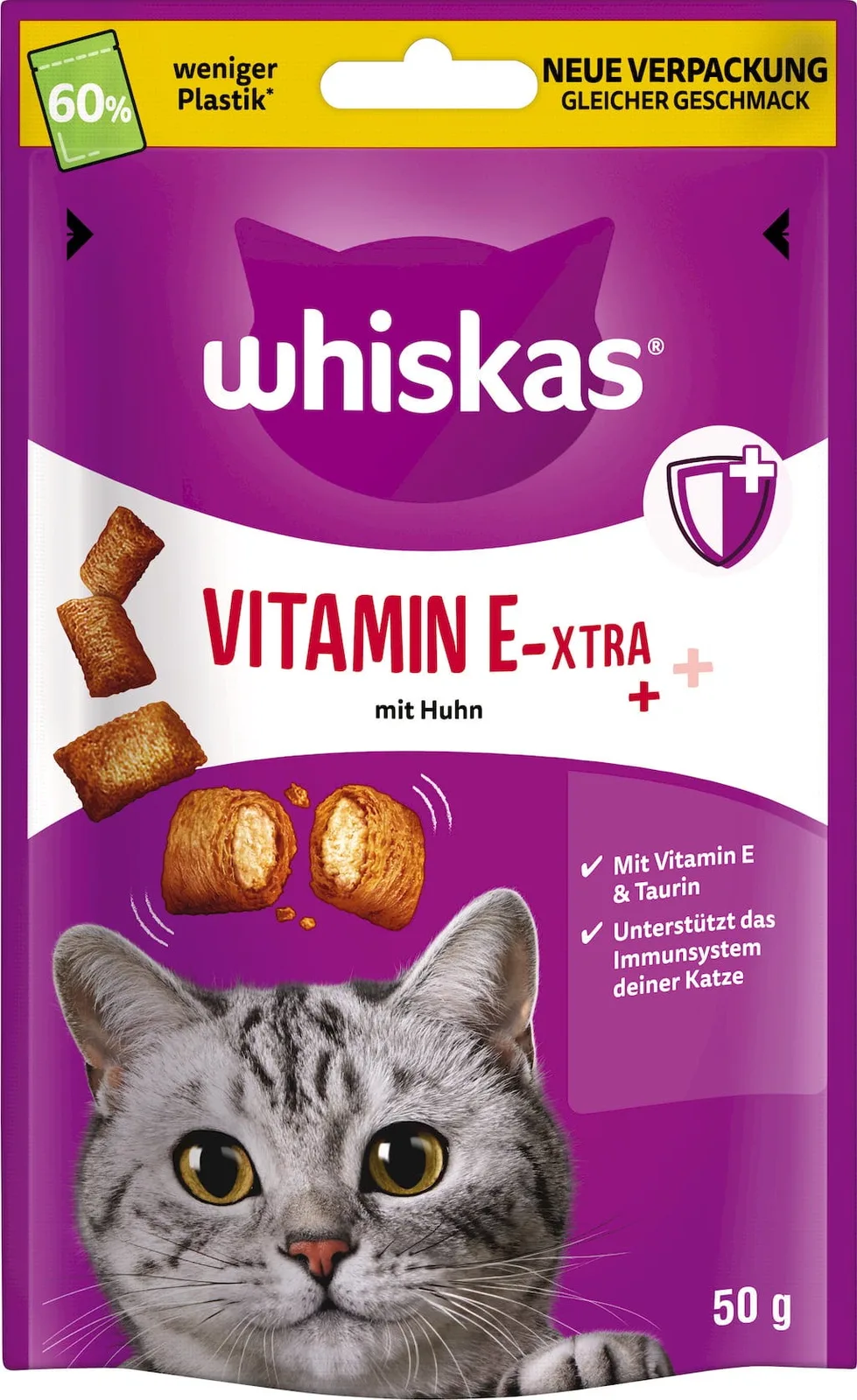Vitamin E-xtra - 50 g von Whiskas – Produktfoto