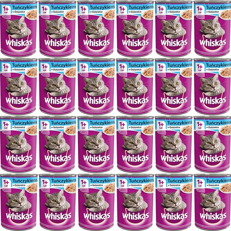Volwassen Kattenvoer - Tonijn - In Gelei de Whiskas – photo produit