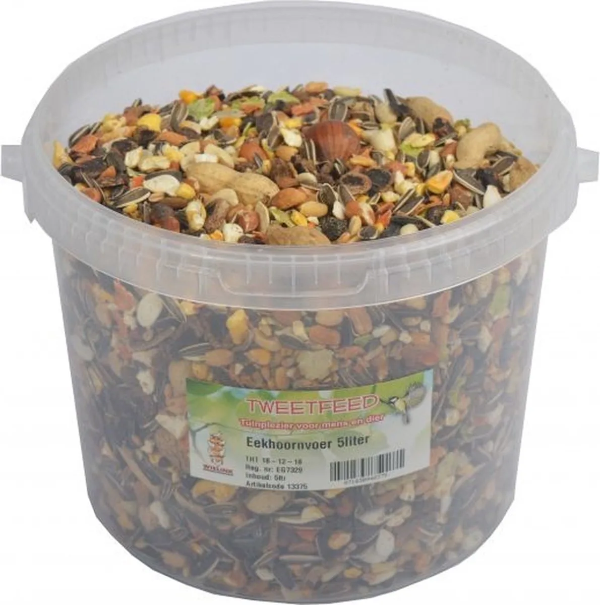 Eekhoornvoer 1 Liter van Wielink – productfoto