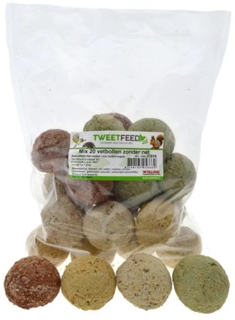 Mix 20 vetbollen - Zonder net by Wielink – product photo
