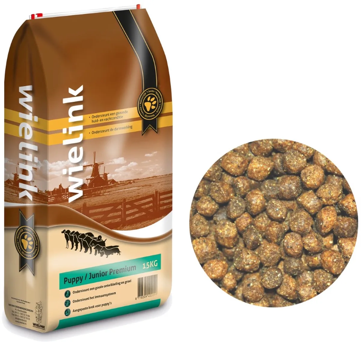 Puppy / Junior Croc 15 kg van Wielink – productfoto