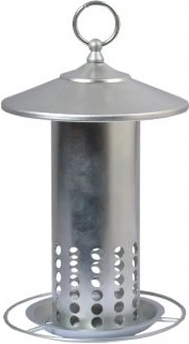 Zonnepitfeeder- Collendoorn-buitenvogels från Wielink i Silver – produktbild