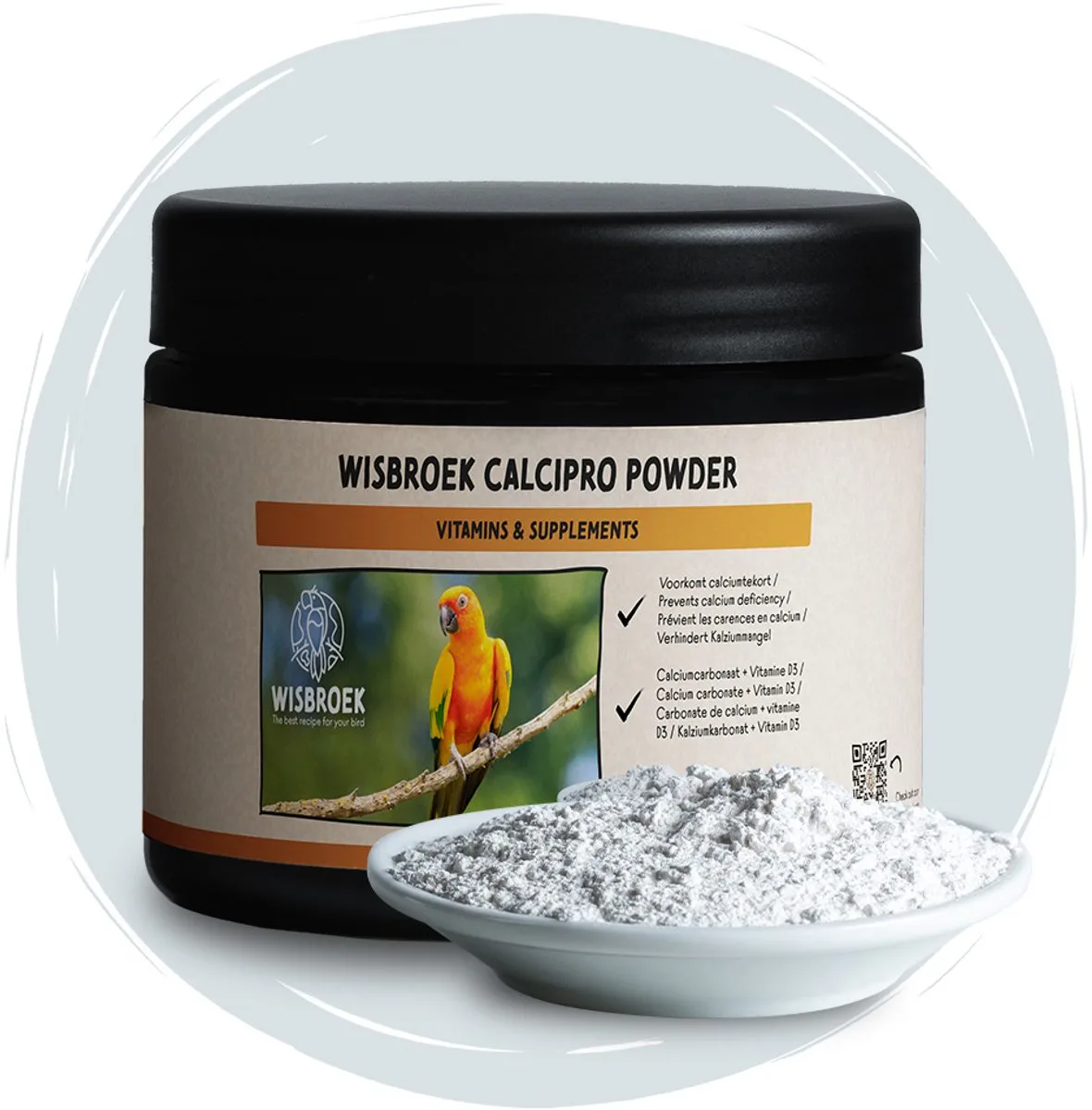 CalciPro Powder (500 gram) van Wisbroek – productfoto