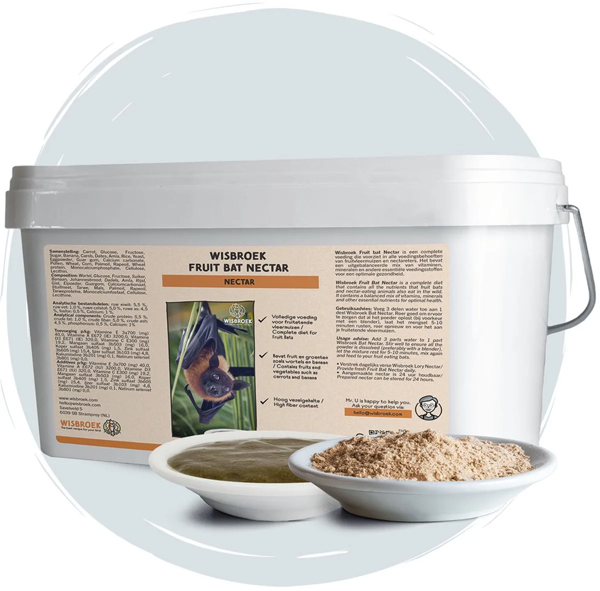 Fruit Bat Nectar (10.000 gram) von Wisbroek – Produktfoto