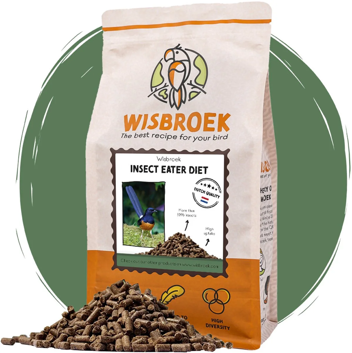 Insect Eater Diet (1kg) von Wisbroek – Produktfoto