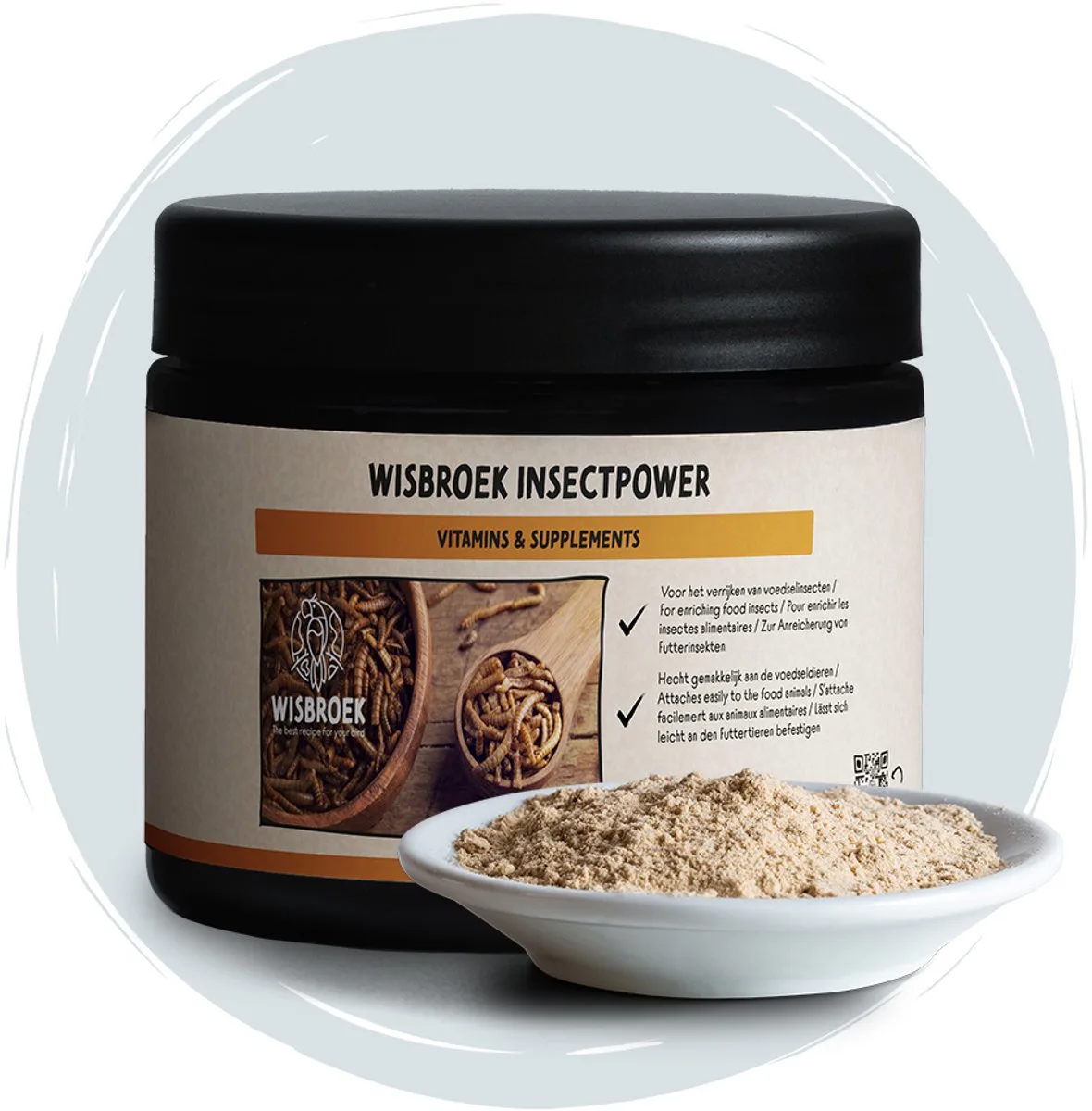 InsectPower (250 gram) von Wisbroek – Produktfoto