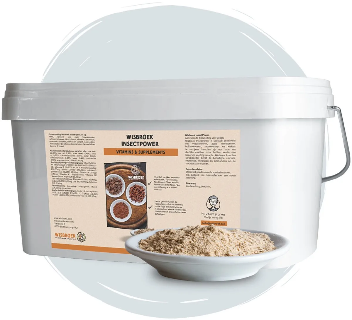 InsectPower (3.000 gram) von Wisbroek – Produktfoto