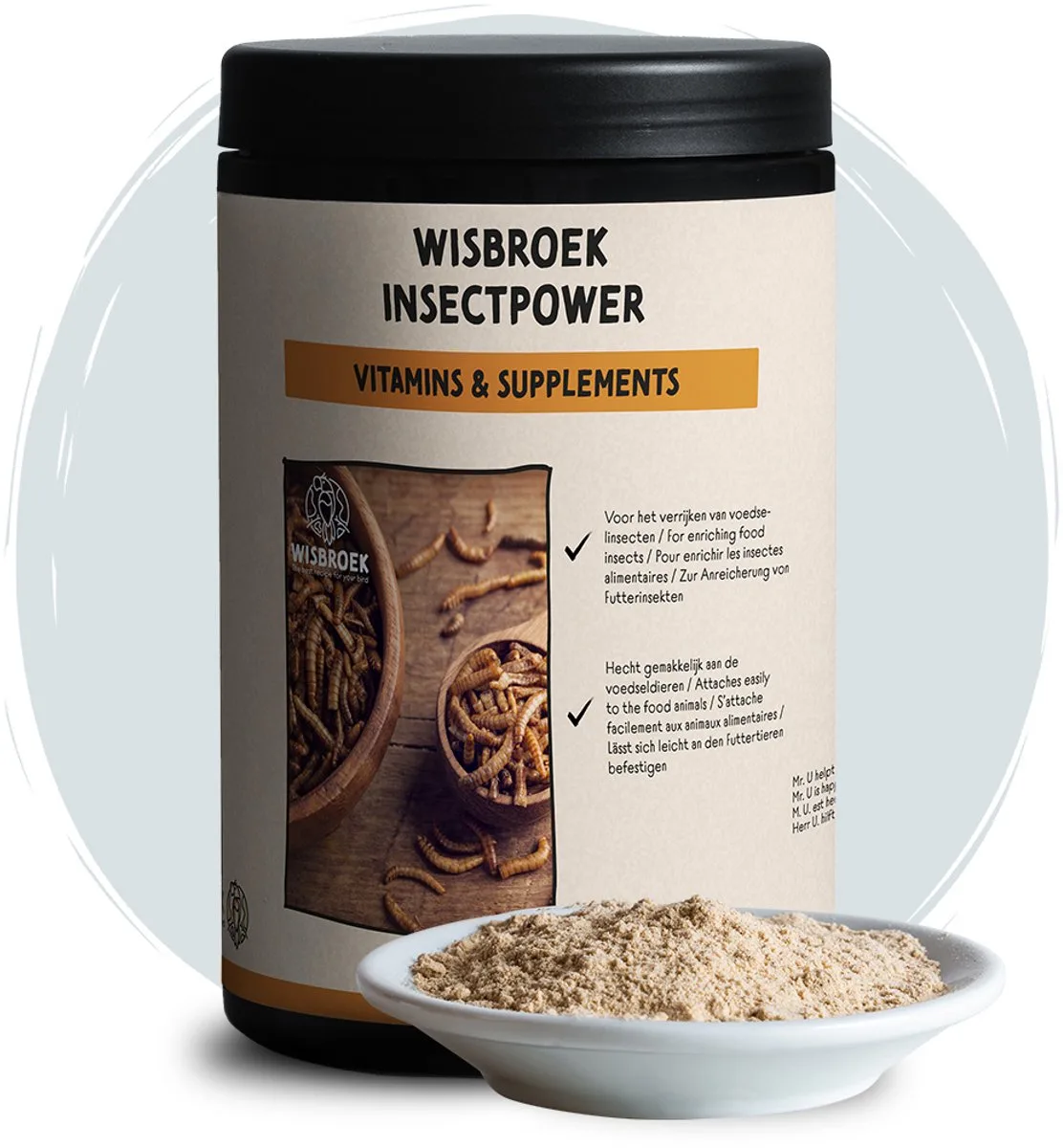 InsectPower (700 gram) von Wisbroek – Produktfoto