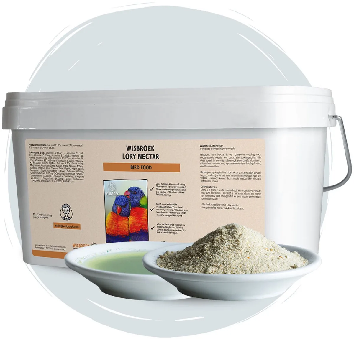 Lory Nectar (10.000 gram) från Wisbroek – produktbild
