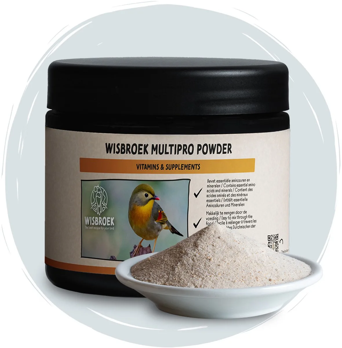 MultiPro Powder (250 gram) de Wisbroek – photo produit