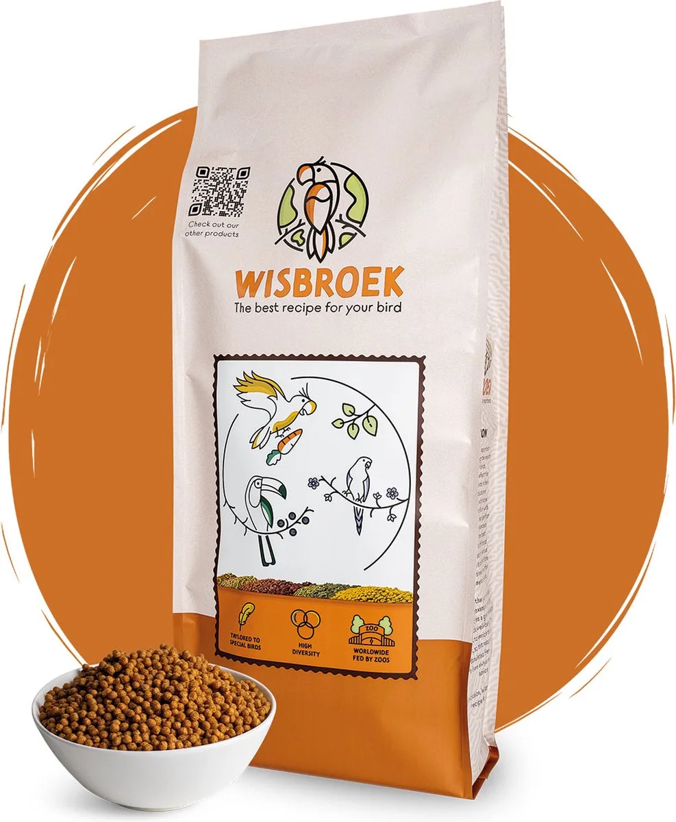 Parrot Fruit Blend Daily Small (10 kg) von Wisbroek – Produktfoto