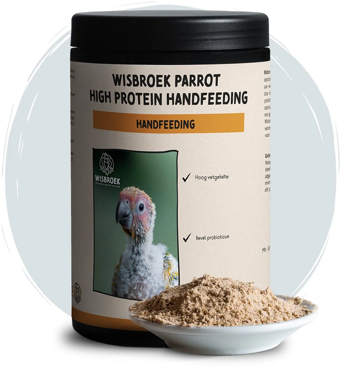 Parrot High Protein Handfeeding (700 g) von Wisbroek – Produktfoto