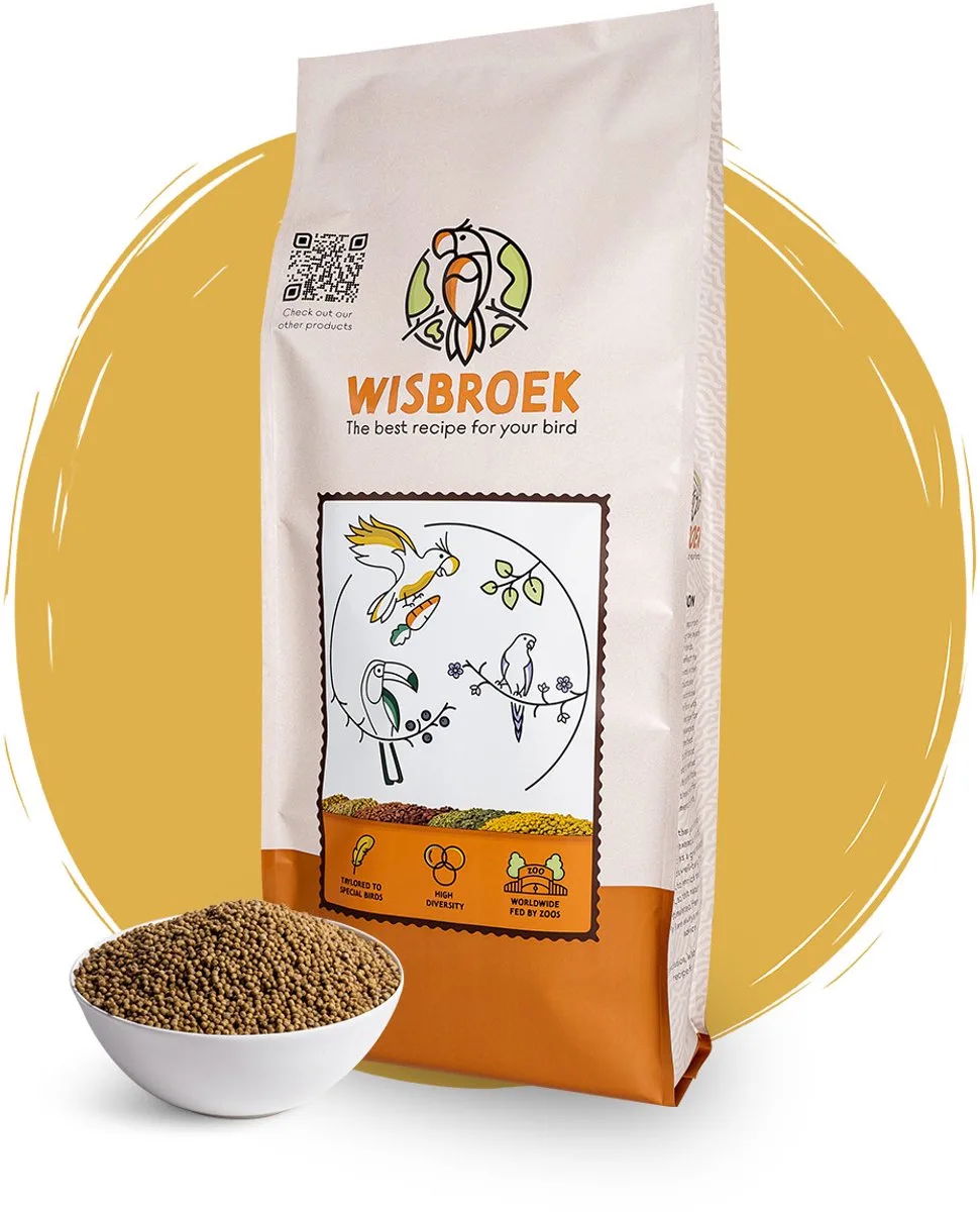 Parrot Low Fat Daily (10 kg) by Wisbroek – product photo