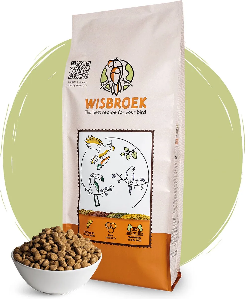 Parrot Nut Blend Daily Large (10 kg) von Wisbroek – Produktfoto