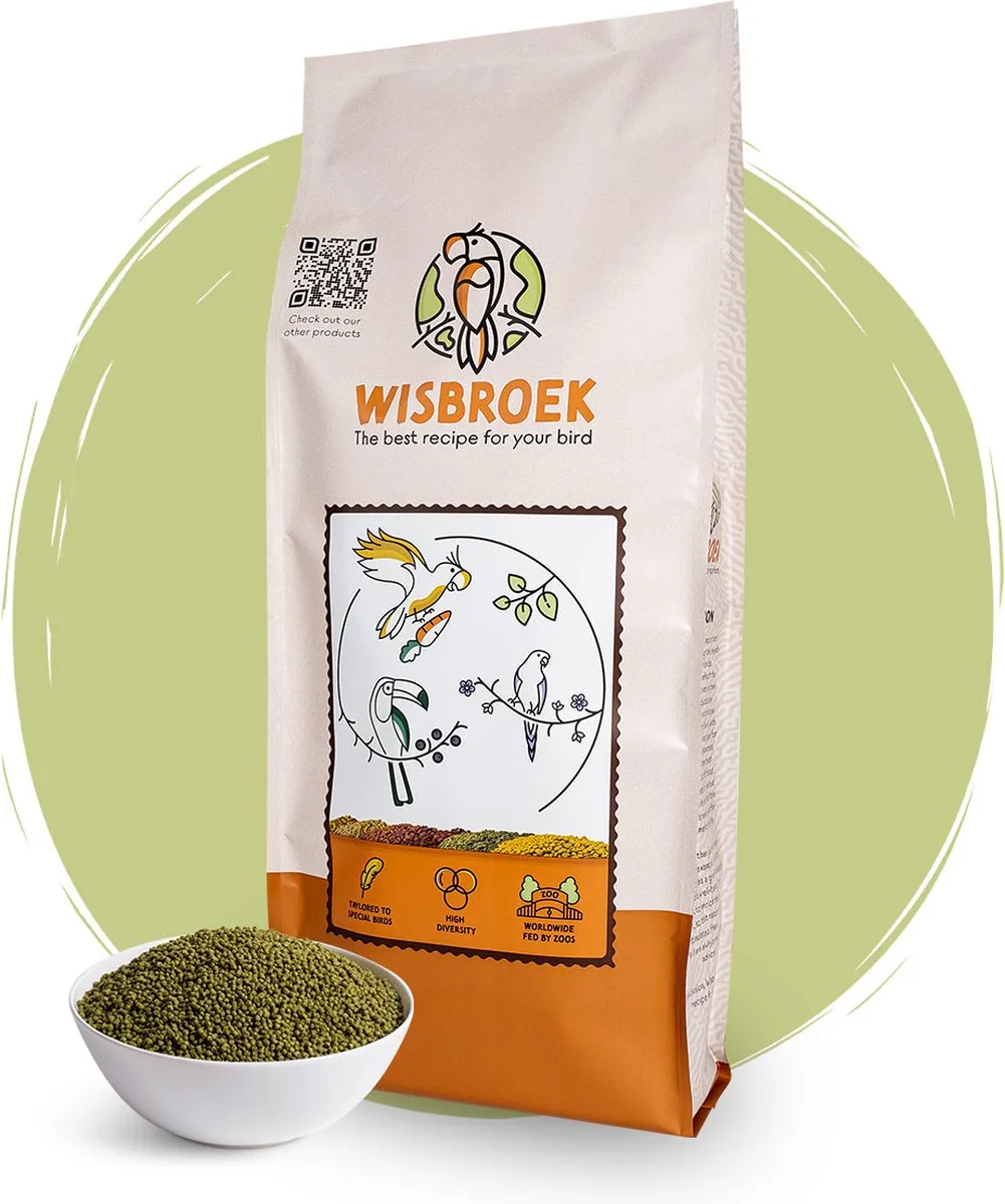 Parrot Nut Blend Daily Small (10 kg) von Wisbroek – Produktfoto