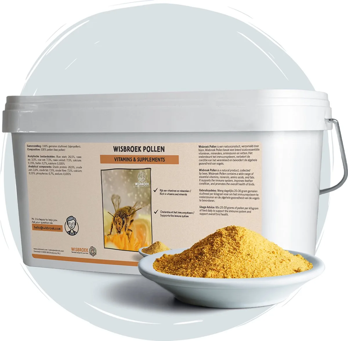 Pollen (25.000 gram) by Wisbroek – product photo