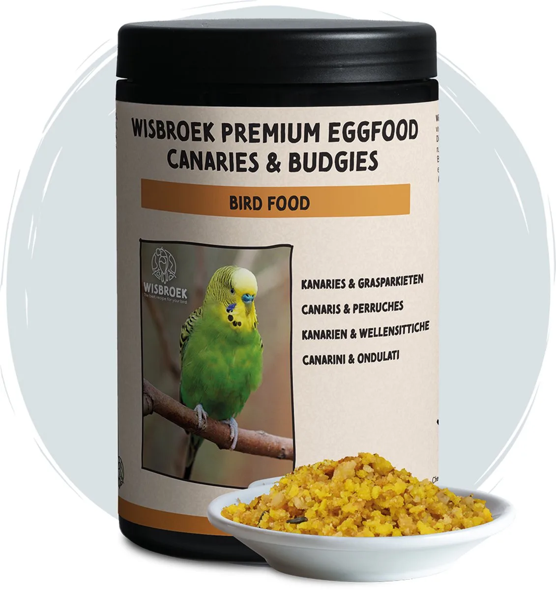 Premium Eggfood Canary & Budgies (700g) från Wisbroek – produktbild