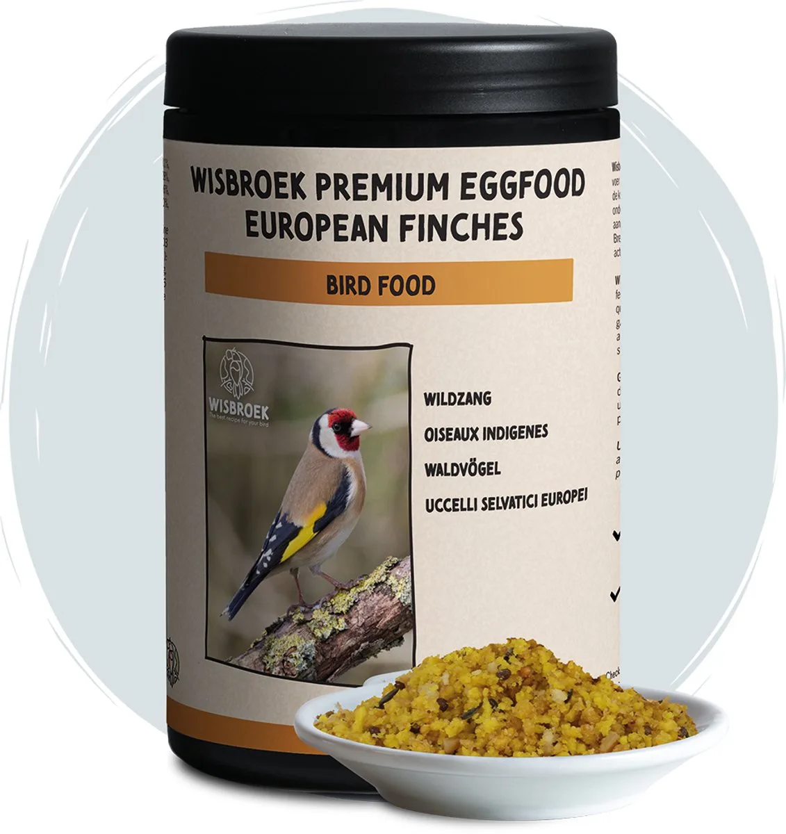 Premium Eggfood European Finches (700g) från Wisbroek – produktbild