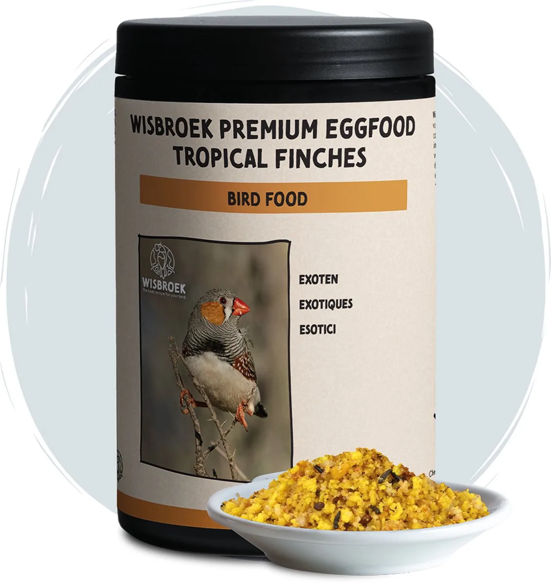 Premium Eggfood Tropical Finches (700g) van Wisbroek – productfoto
